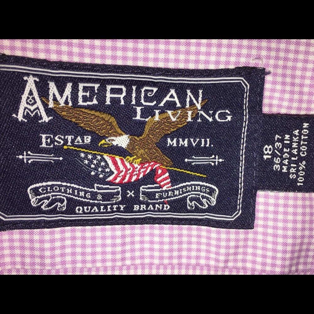 Men’s XLT AMERICAN LIVING SHIRT